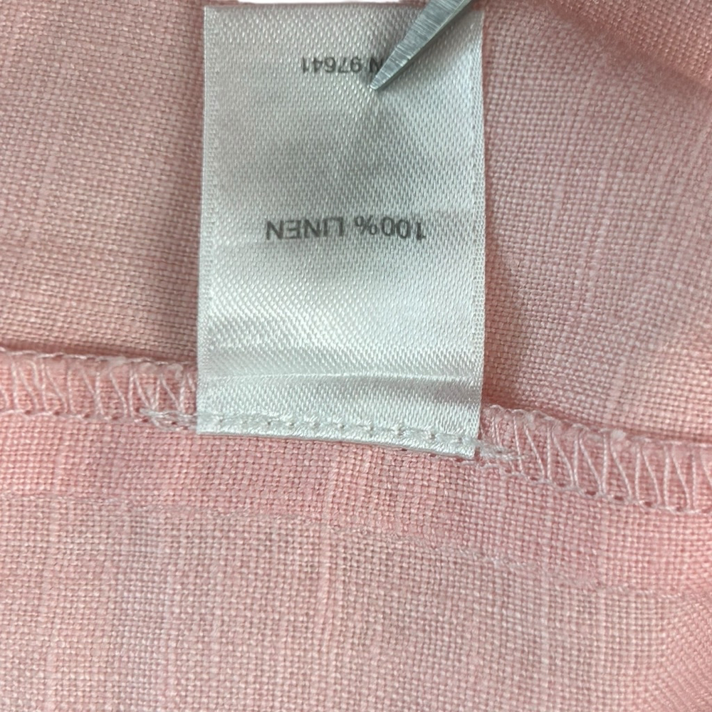 J.Jill Love Linen Shift Dress Pink XS Sleeveless - Picture 7 of 8